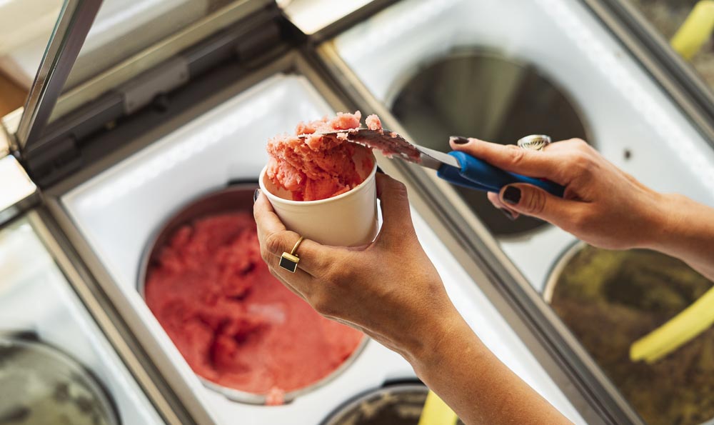 Base per gelato alla frutta